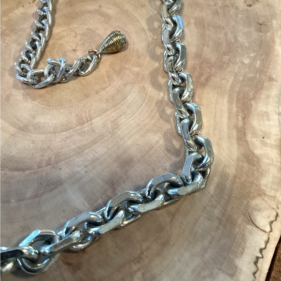 Vintage Chunky Chain Necklace - Picture 5 of 9